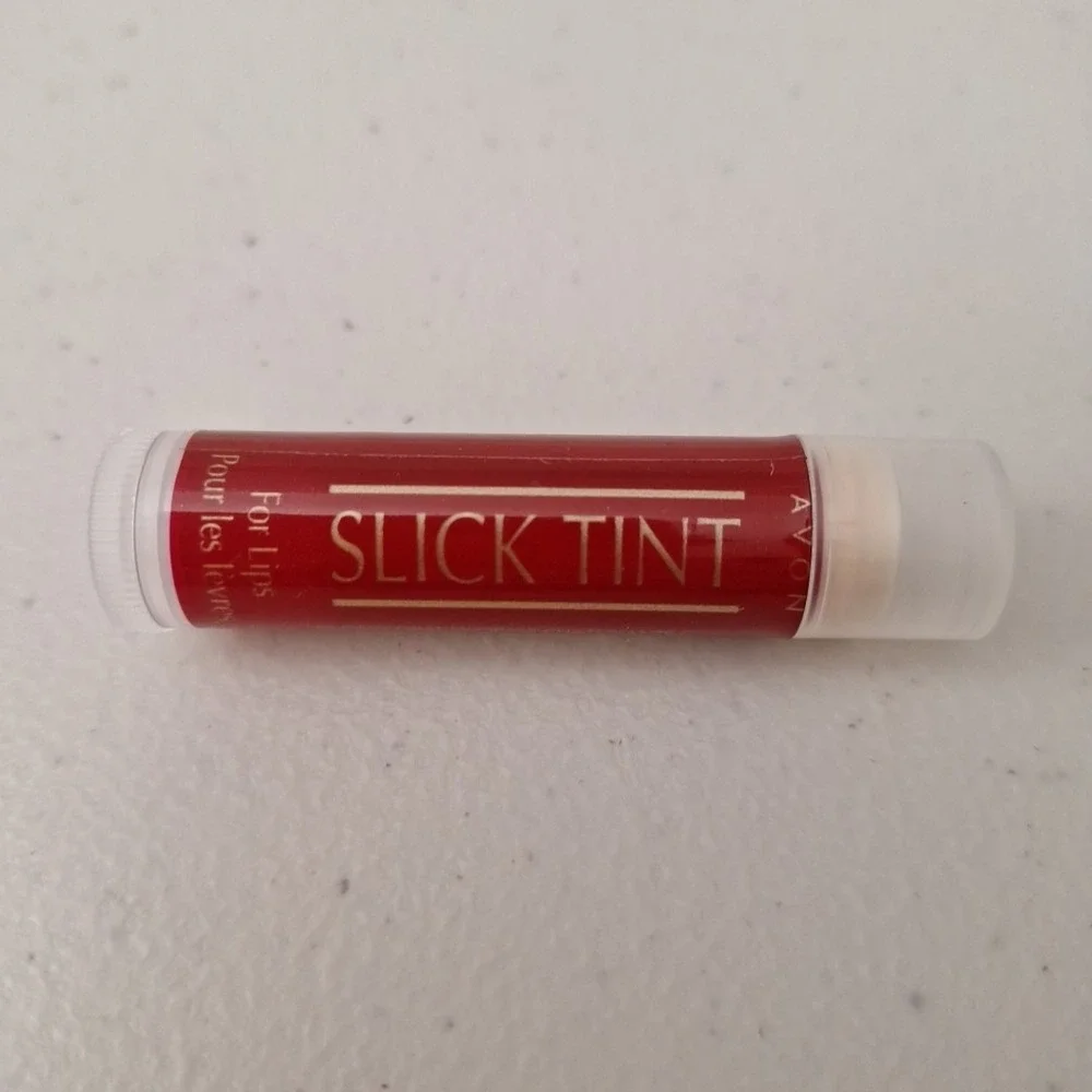 NEW RARE Avon Slick Tints Glossy Opal Lip Balm DISCONTINUED